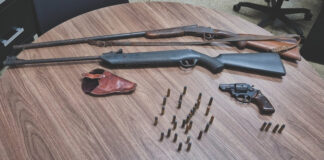 Ao cumprir mandados de busca, polícia apreende 3 armas de autor de ameaças