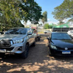 Assaltantes que roubaram muambeiros usando Hilux são presos em flagrante