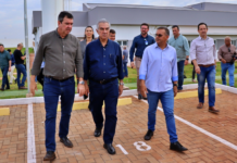 Cabral acompanha agenda do Governo do Estado com vistoria em obras estratégicas para Dourados