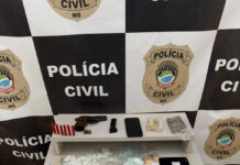 Cinco são presos em operação que apreende cocaína e armas de fogo