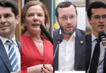 Curi, Gleisi, Filipe e Deltan empatam na disputa pelo Senado no PR