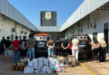 Grupo é preso pela Polícia Civil com produtos de origem estrangeira