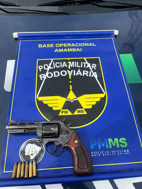 Homem é preso com arma de fogo durante operação Conesul na MS-295_6a8f6b2031542.jpeg