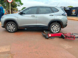 Mulher morre após acidente com bicicleta elétrica em Rio Brilhante